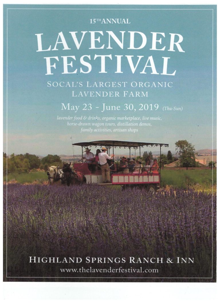 15th ANNUAL LAVENDER FESTIVAL Beaumont Chamber of Commerce