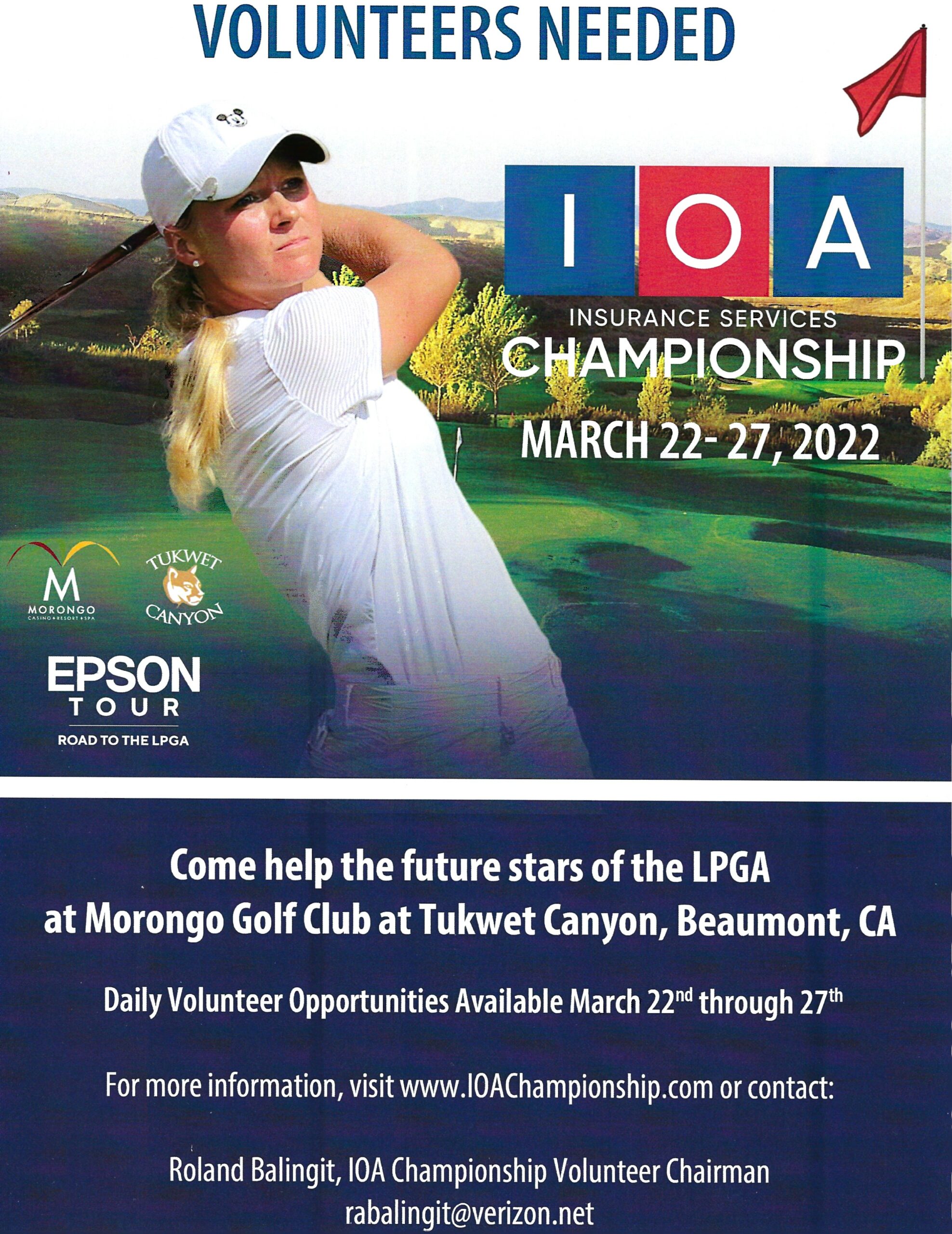 IOA Championship @ Morongo Golf Club @ Tukwet Canyon | Beaumont | California | United States