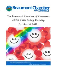 Chamber Closure @ Beaumont Chamber of Commerce | Beaumont | California | United States