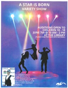 Variety Show Auditions @ Beaumont Library | Beaumont | California | United States