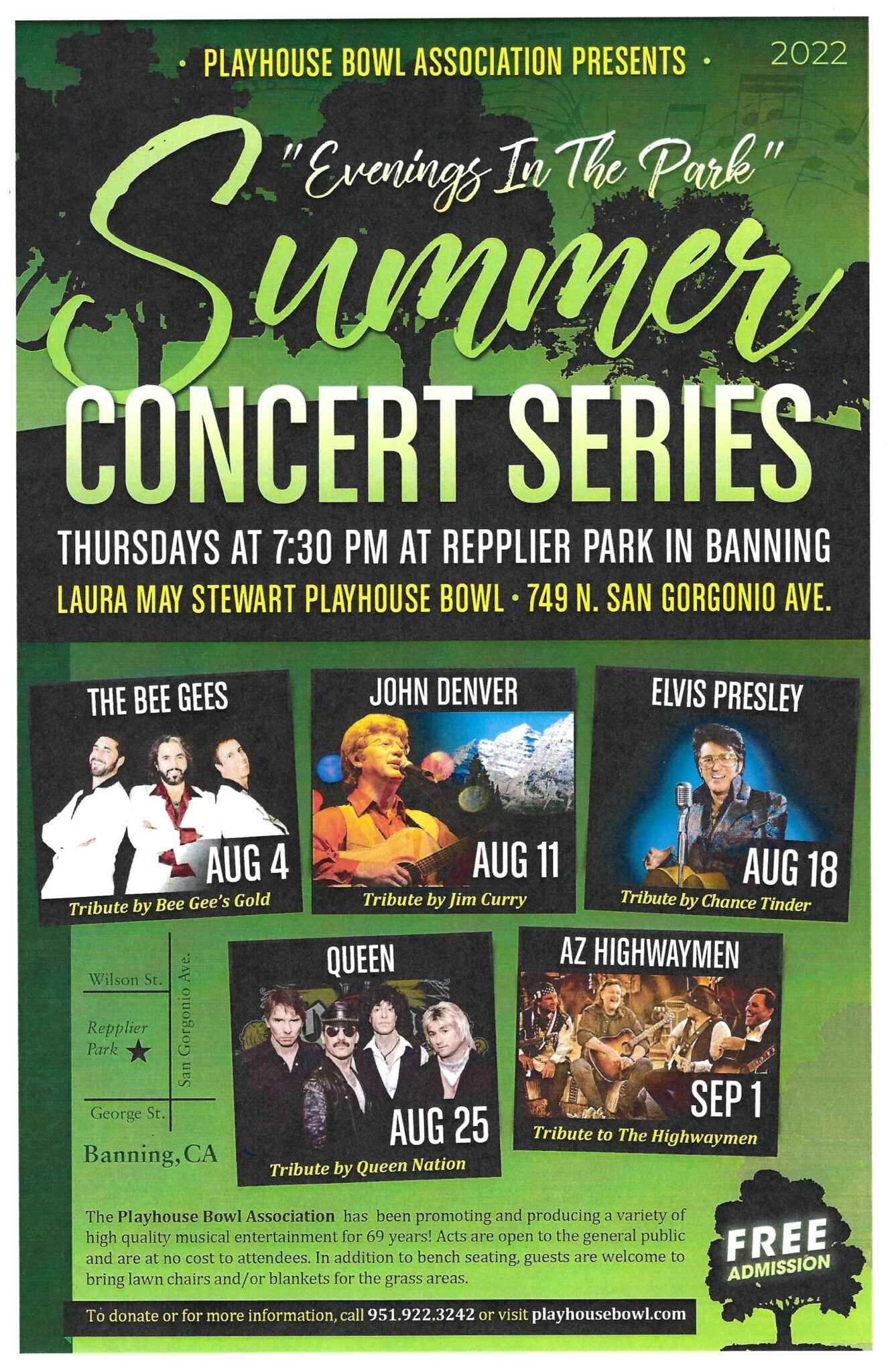 Summer Concert Series Banning Beaumont Chamber of Commerce