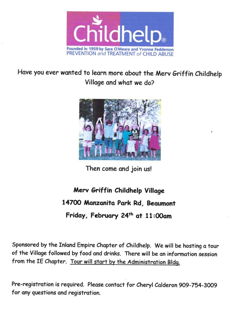 Merv Griffin Childhelp Tour @ Merv Griffin Childhelp Village | Beaumont | California | United States