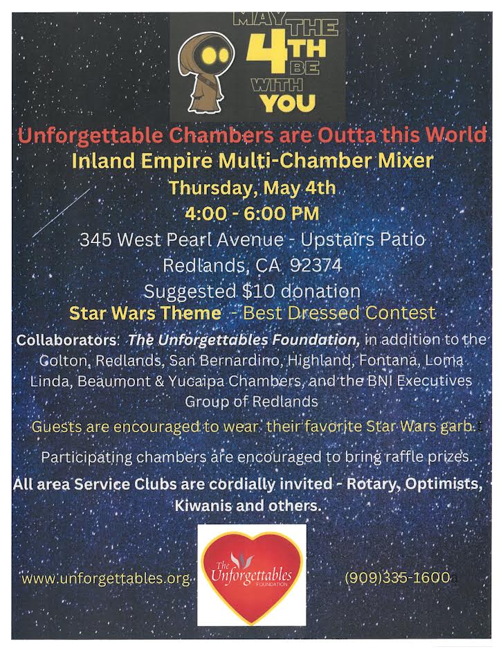 Inland Empire Multi-Chamber Mixer - Unforgettables @ The Unforgettables Foundation | Redlands | California | United States