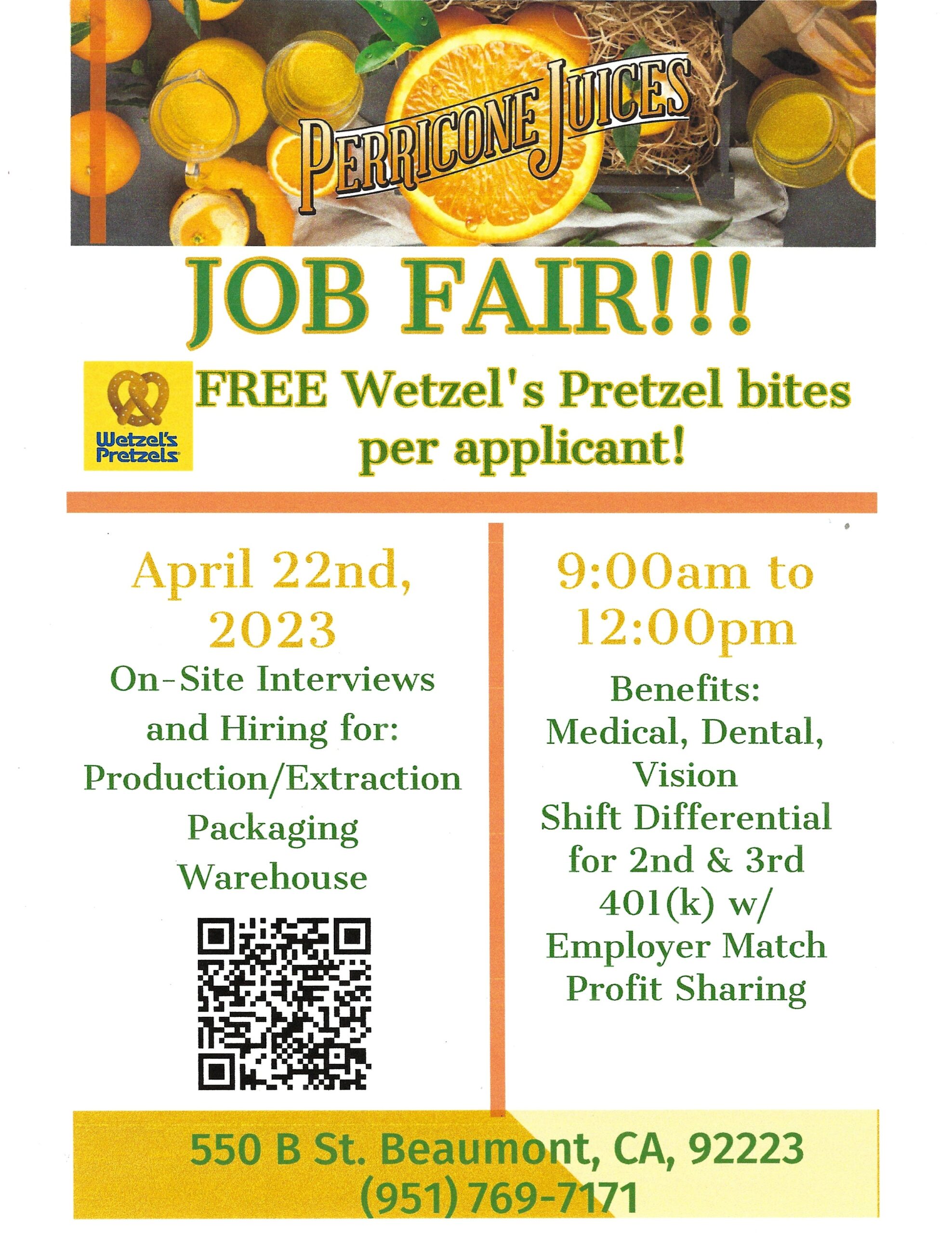 Job Fair Perricone Juices Beaumont Chamber of Commerce