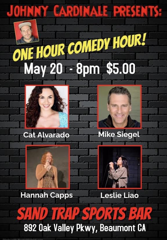 One Hour Comedy Hour - SandTrap @ SandTrap Sports Bar & Grill | Beaumont | California | United States