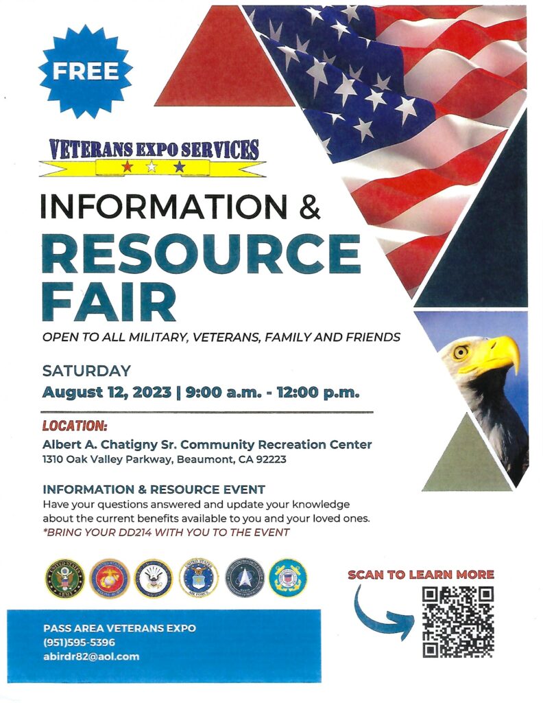 Veteran's Expo Information & Resource Fair @ Albert A. Chatigny, Sr. Community Recreation Center