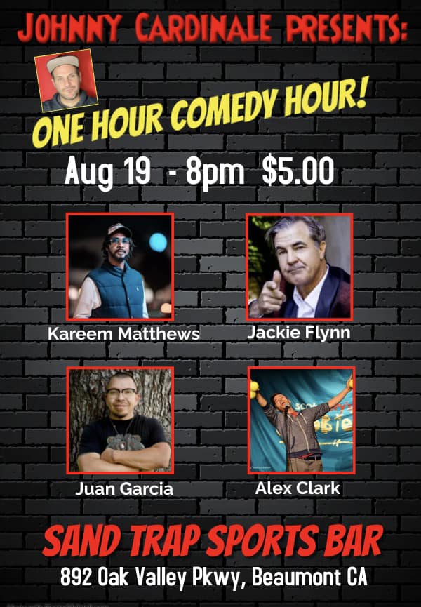 Comedy Hour at the SandTrap @ SandTrap Sports Bar & Grill | Beaumont | California | United States