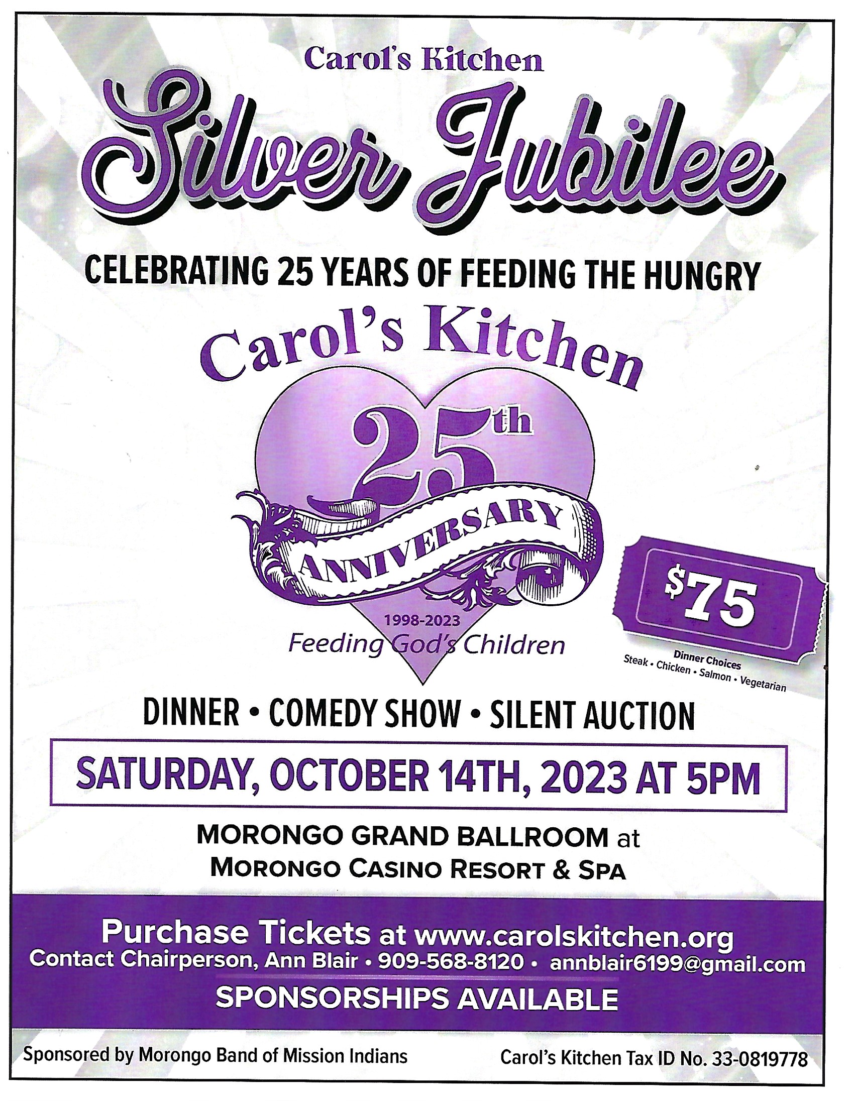 Carol's Kitchen Silver Jubilee @ Morongo Casino, Resort, & Spa | Cabazon | California | United States