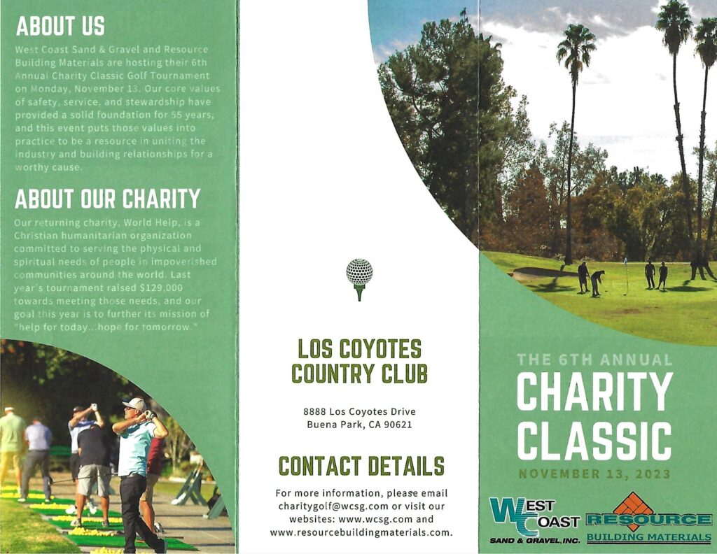 6th Annual Charity Classic @ Los Coyotes Country Club | Buena Park | California | United States