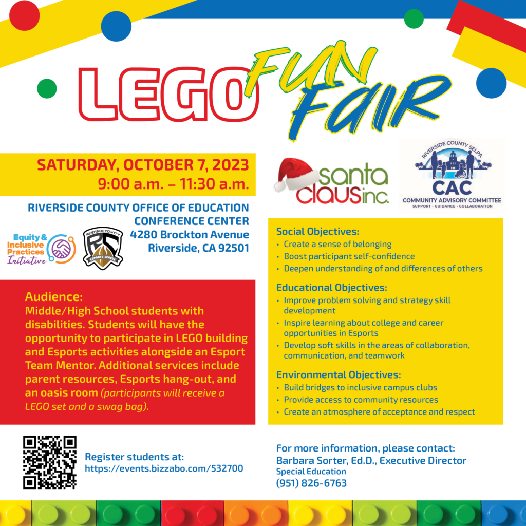 Lego Fun Fair @ Riverside County Office of Education, Conference Center | Riverside | California | United States