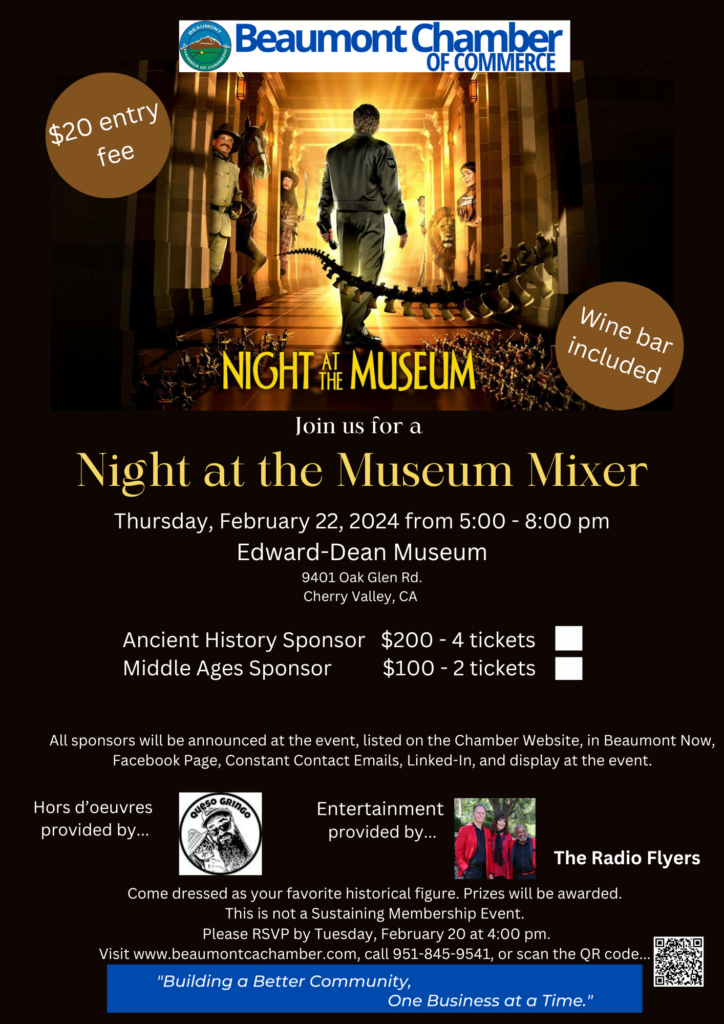 Night at the Museum Mixer @ Edward-Dean Museum | Cherry Valley | California | United States