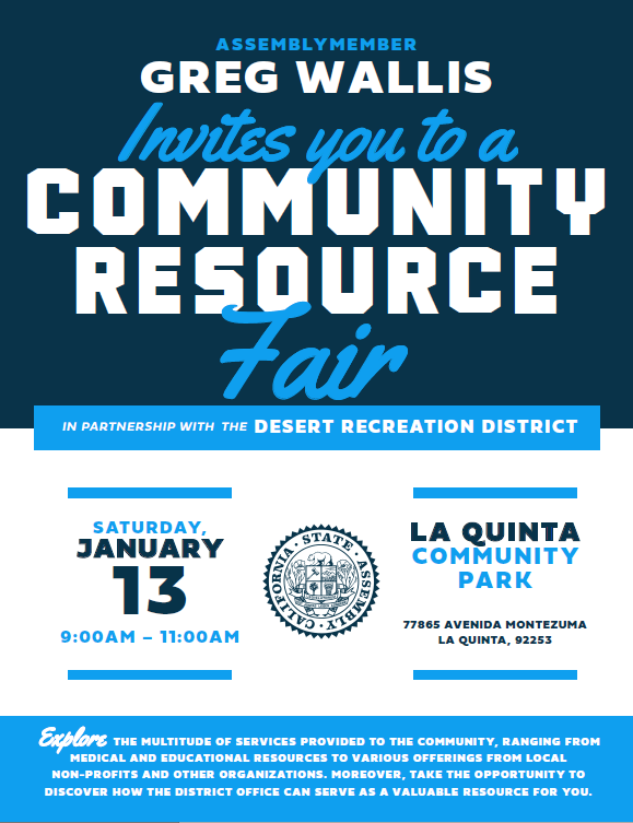 Community Resource Fair @ La Quinta Community Park | La Quinta | California | United States