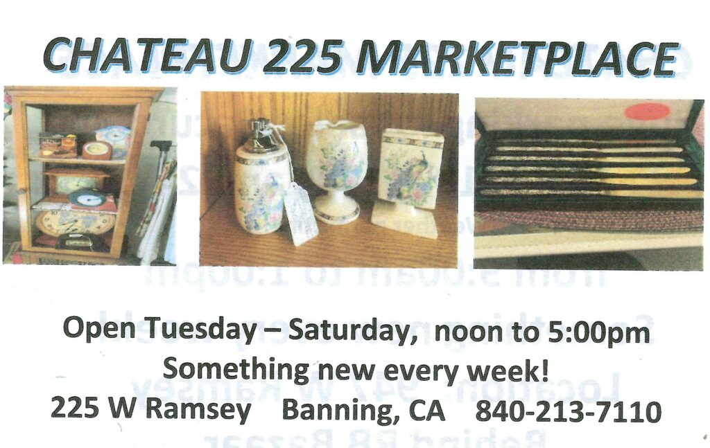 Chateau 225 Parking Lot Sale @ Chateau 225 | Banning | California | United States