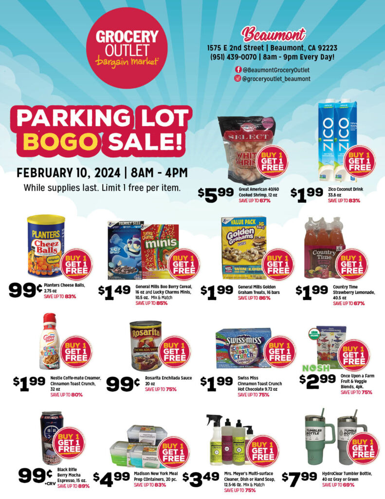 BOGO at Grocery Outlet @ Grocery Outlet | Beaumont | California | United States