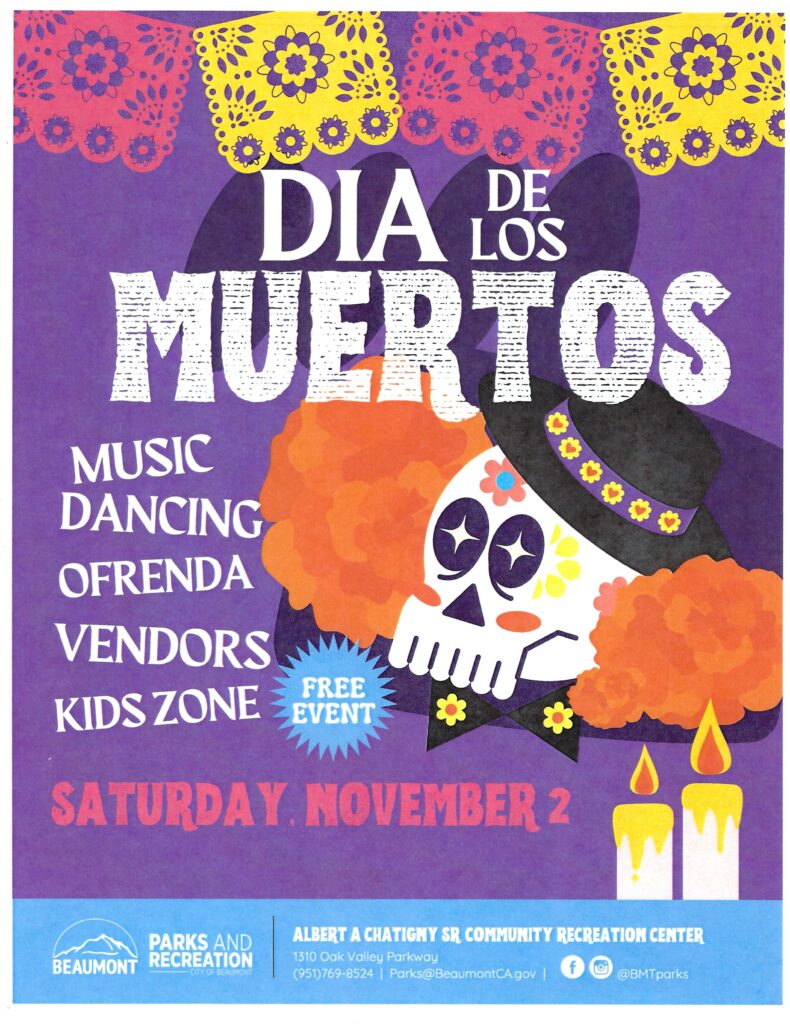 Dia de los Muertos @ Community Recreation Center | Beaumont | California | United States