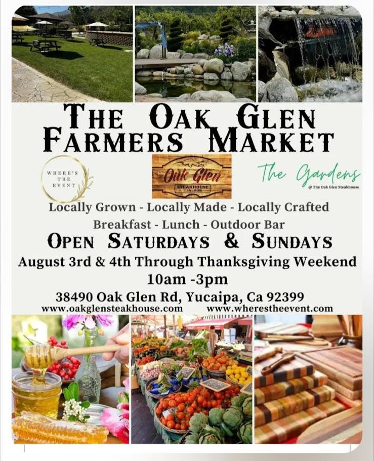 Oak Glen Farmer's Market @ Oak Glen Steak House | Yucaipa | California | United States