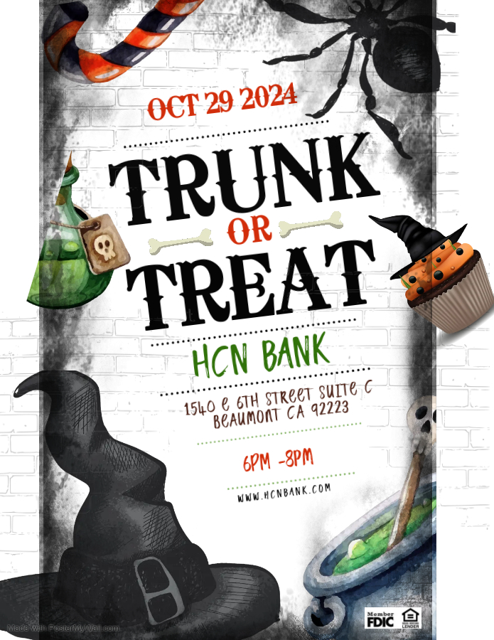 Trunk or Treat @ HCN Bank | Beaumont | California | United States