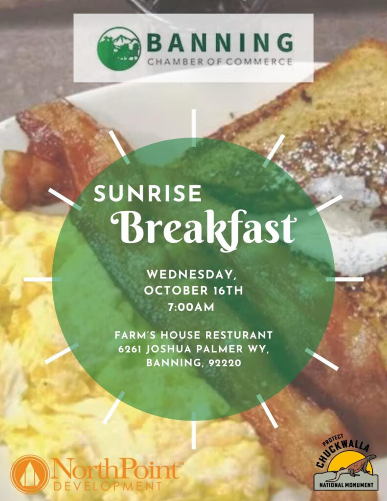 Banning Sunrise Breakfast @ Farm's House Restaurant | Banning | California | United States