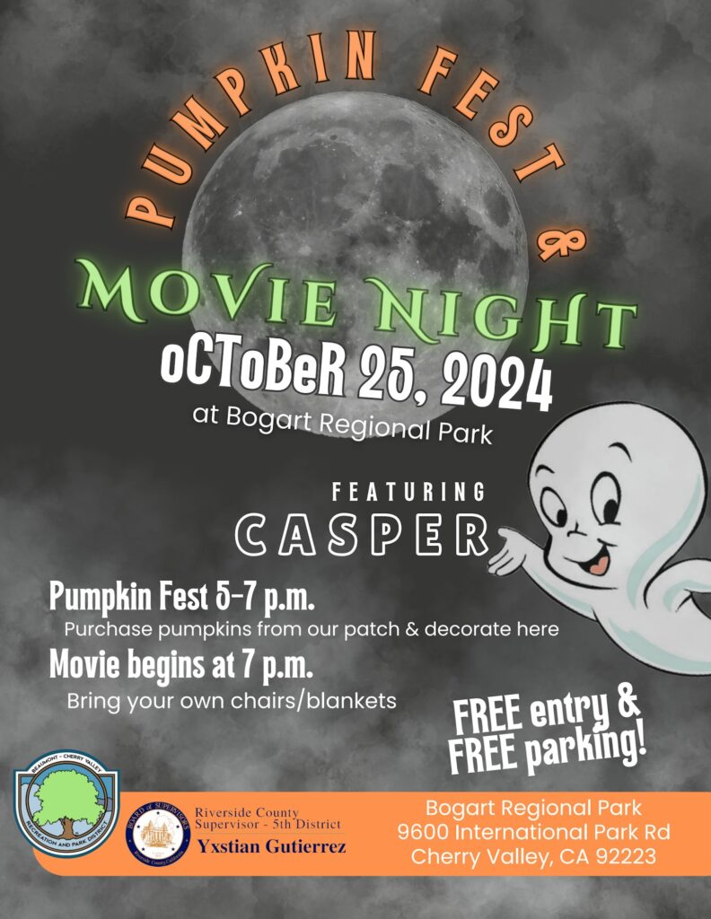 Pumpkin Fest & Movie Night @ Bogart Regional Park | Cherry Valley | California | United States