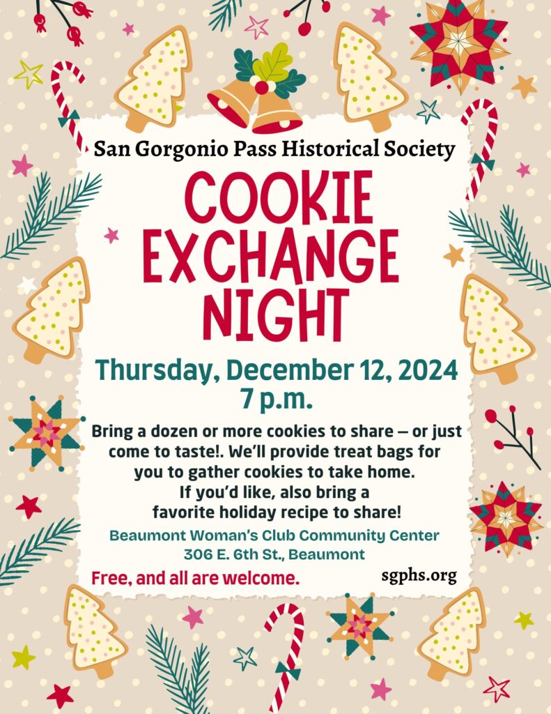 Cookie Exchange Night @ Beaumont Woman's Club Community Center | Beaumont | California | United States